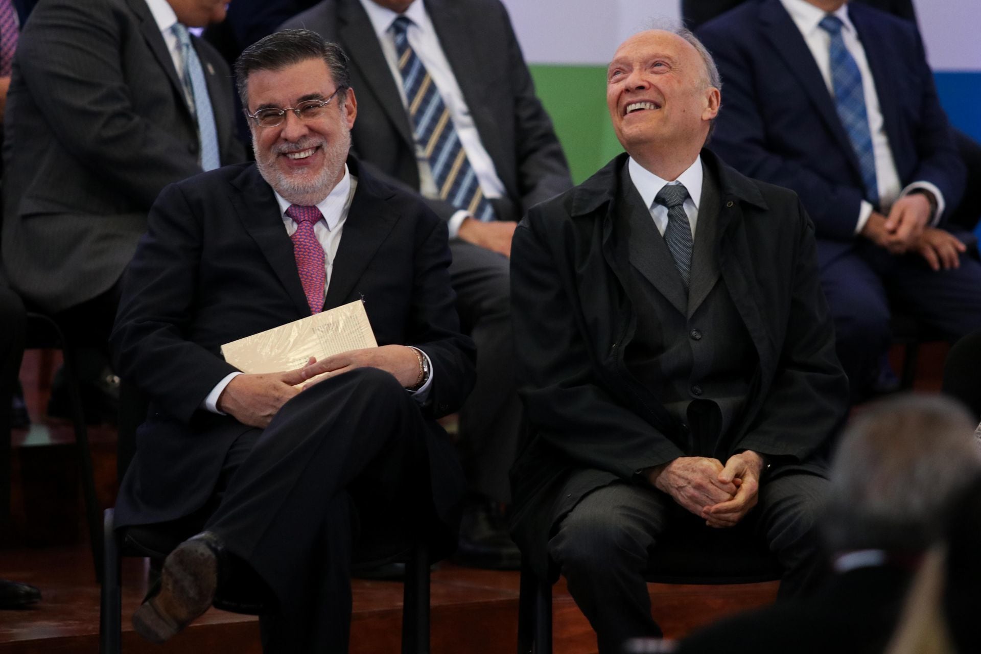 Julio Scherer Ibarra y Alejandro Gertz Manero