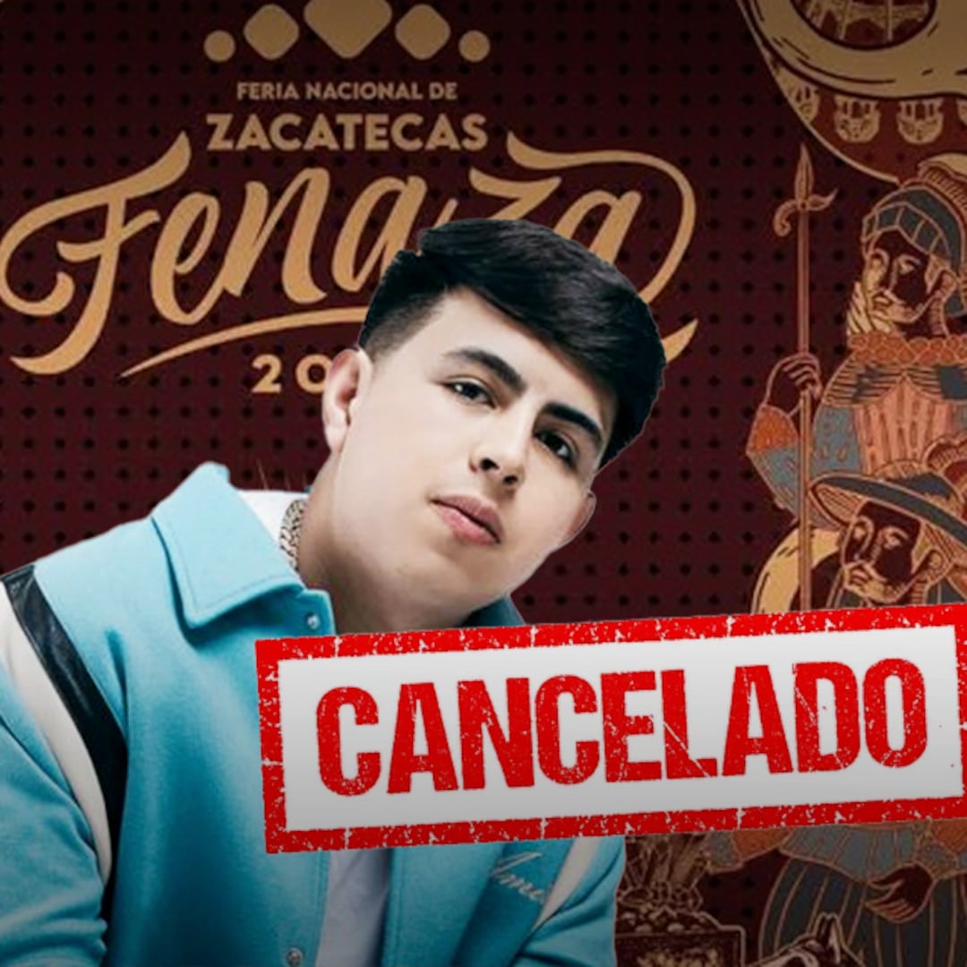 Cancelan concierto de Óscar Maydon en la Feria Nacional de Zacatecas; esto se sabe