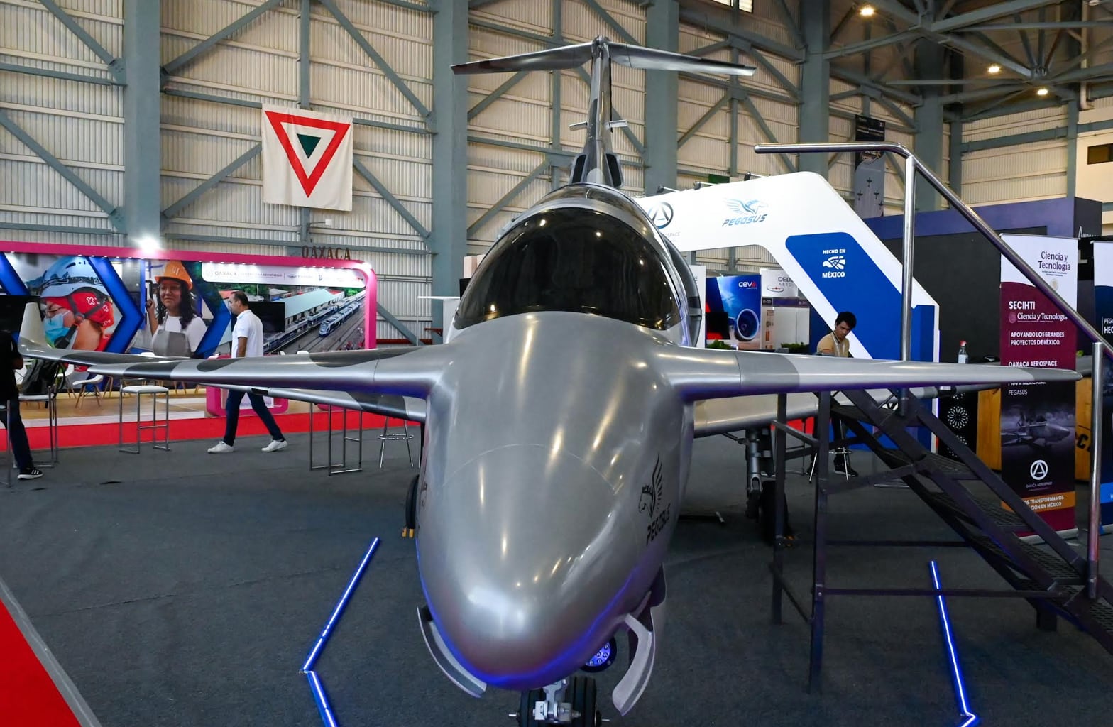 Prototipo Pegasus P-400T. Foto: Alejandra López Vázquez
