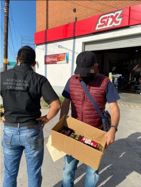 Cigarrillos ilegales decomisados por la FGR