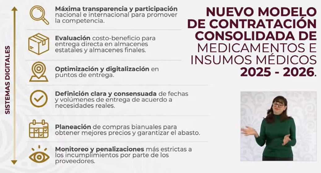 Eduardo Clark presenta estrategia para compra de medicamentos en la Secretaría de Salud