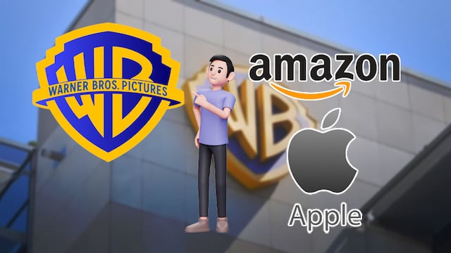 Amazon y Apple confirman interés por Warner Bros. en posible adquisición