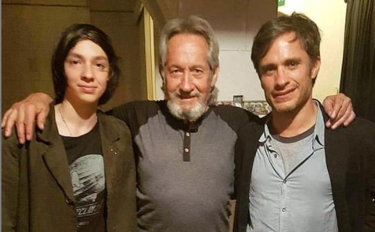 José Emilio, José Angel y Gael Garcia.