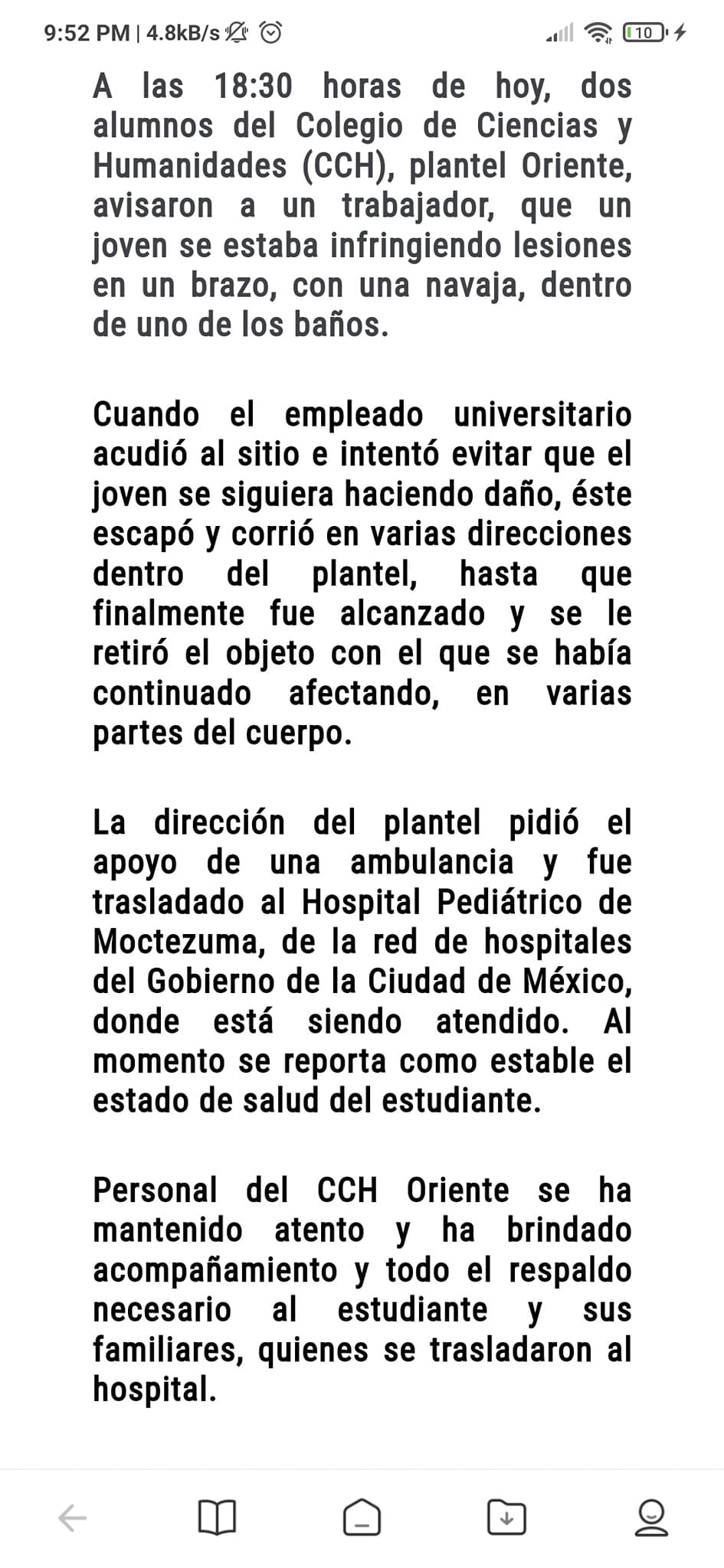 UNAM informa