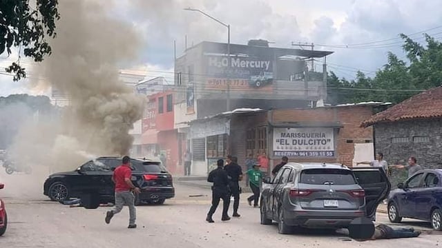 Enfrentamiento en Tuxtla Gutiérrez
