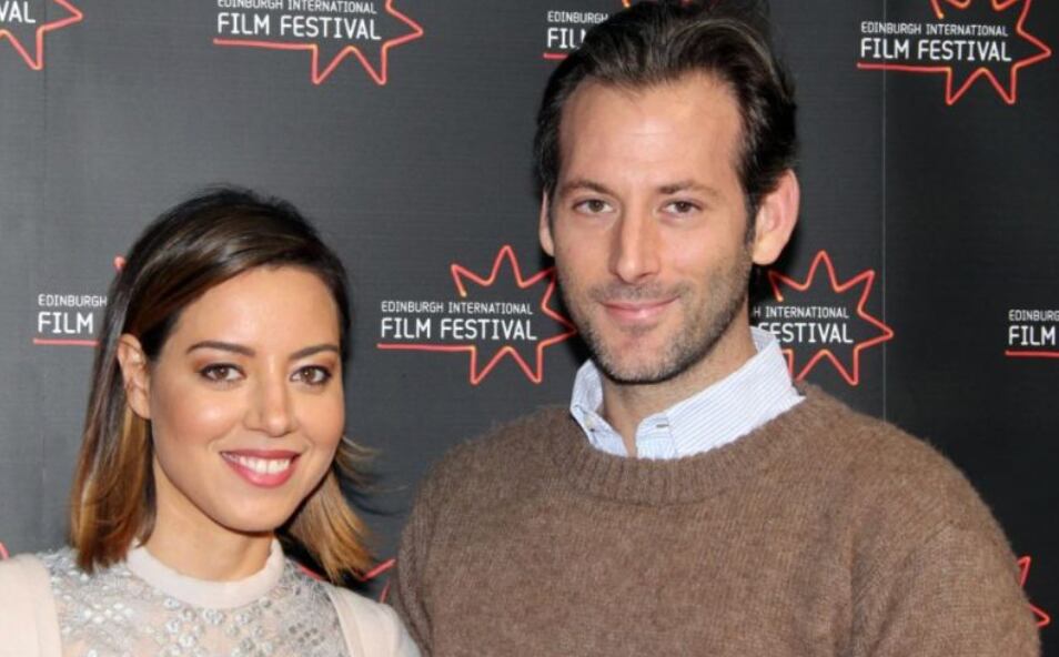 Jeff Baena y Aubrey Plaza