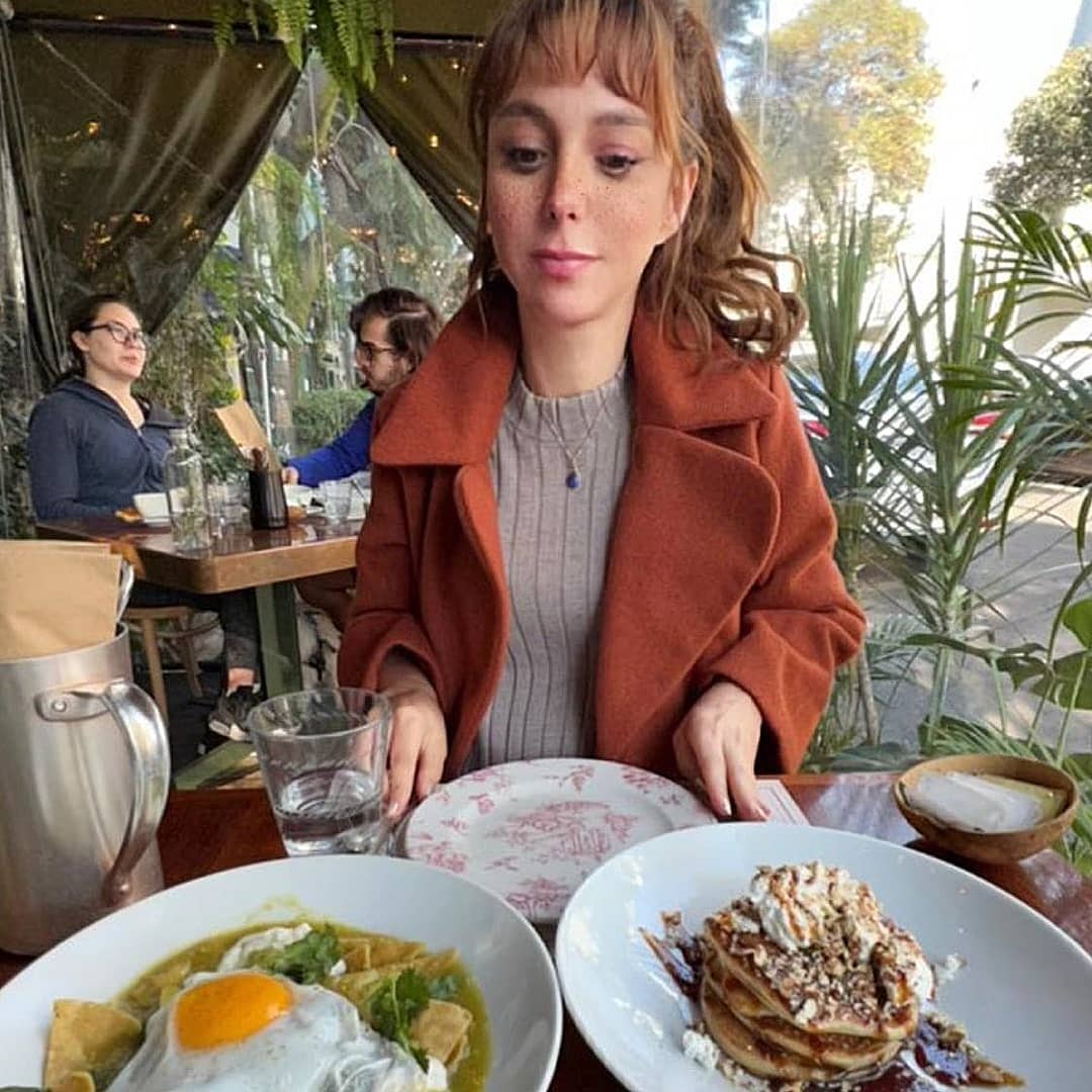 Natalia Téllez en su cumpleaños