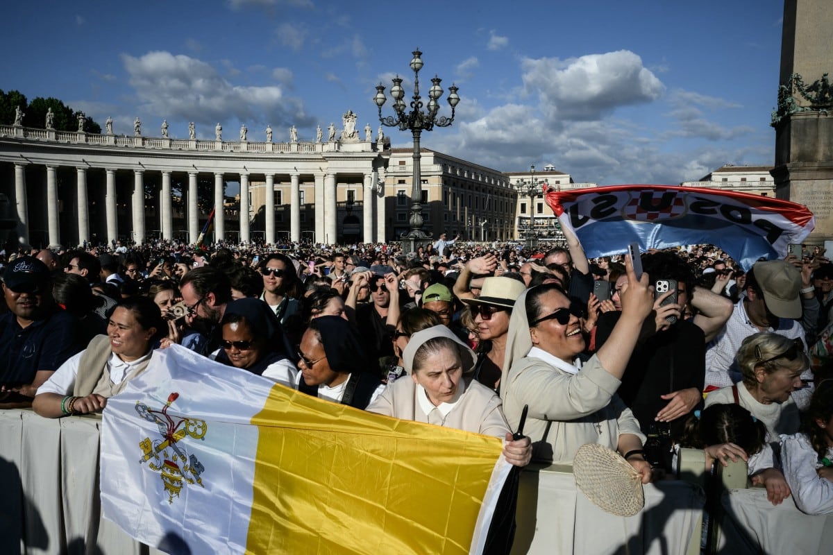 Celebración de nuevo papa Robert Prevost, León XIV
