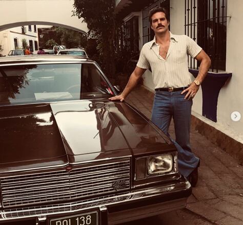 León Peraza fue Andrés García en Luis Miguel, La Serie