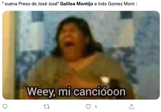 Memes sobre Galilea Montijo por el caso de Inés Goméz Mont
