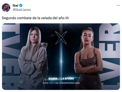 Rivers, la ‘Velada del año 3’