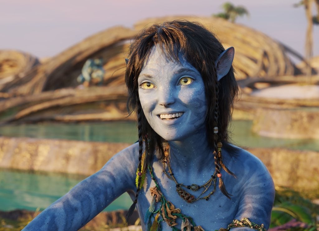 Kiri es el personaje de Avatar 2 de Sigourney Weaver
