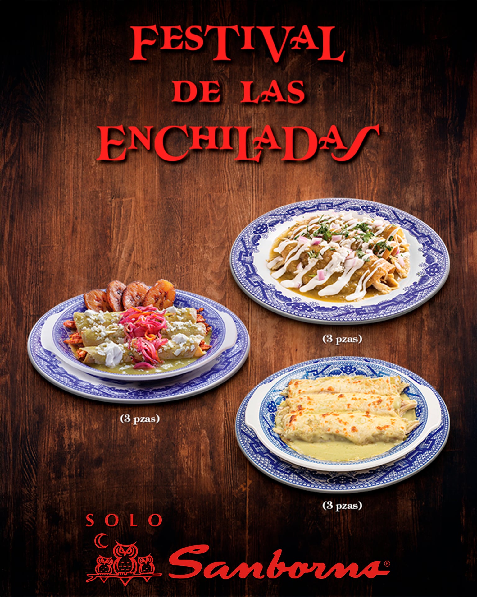 Festival de Enchiladas Sanborns