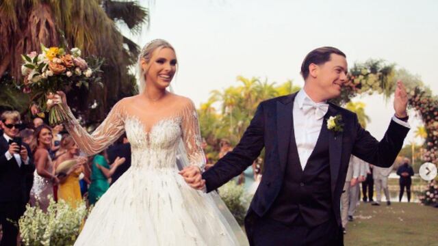 Lele Pons y Guaynaa en su boda