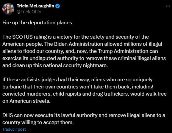 Celebran deportación de migrantes a países que no son suyos.