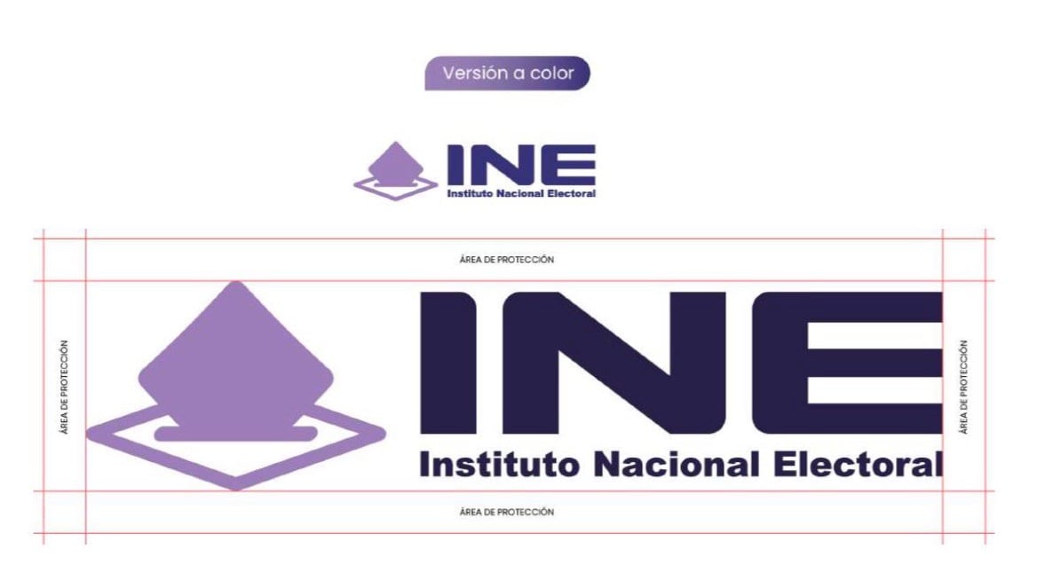 INE cambia de identidad visual y deja atrás el rosa para adoptar el lila