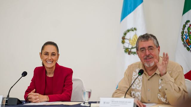 Claudia Sheinbaum y Bernardo Arévalo dan poderoso mensaje de unidad