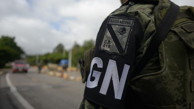 Elementos de la Guardia Nacional