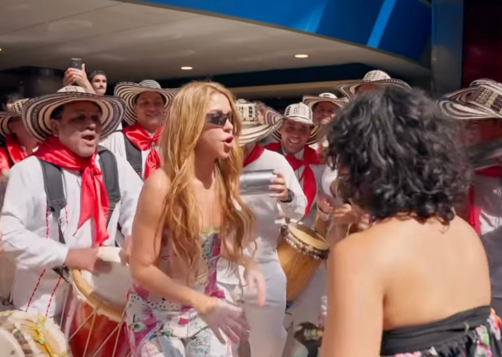 Shakira llega a Madrid para su residencia