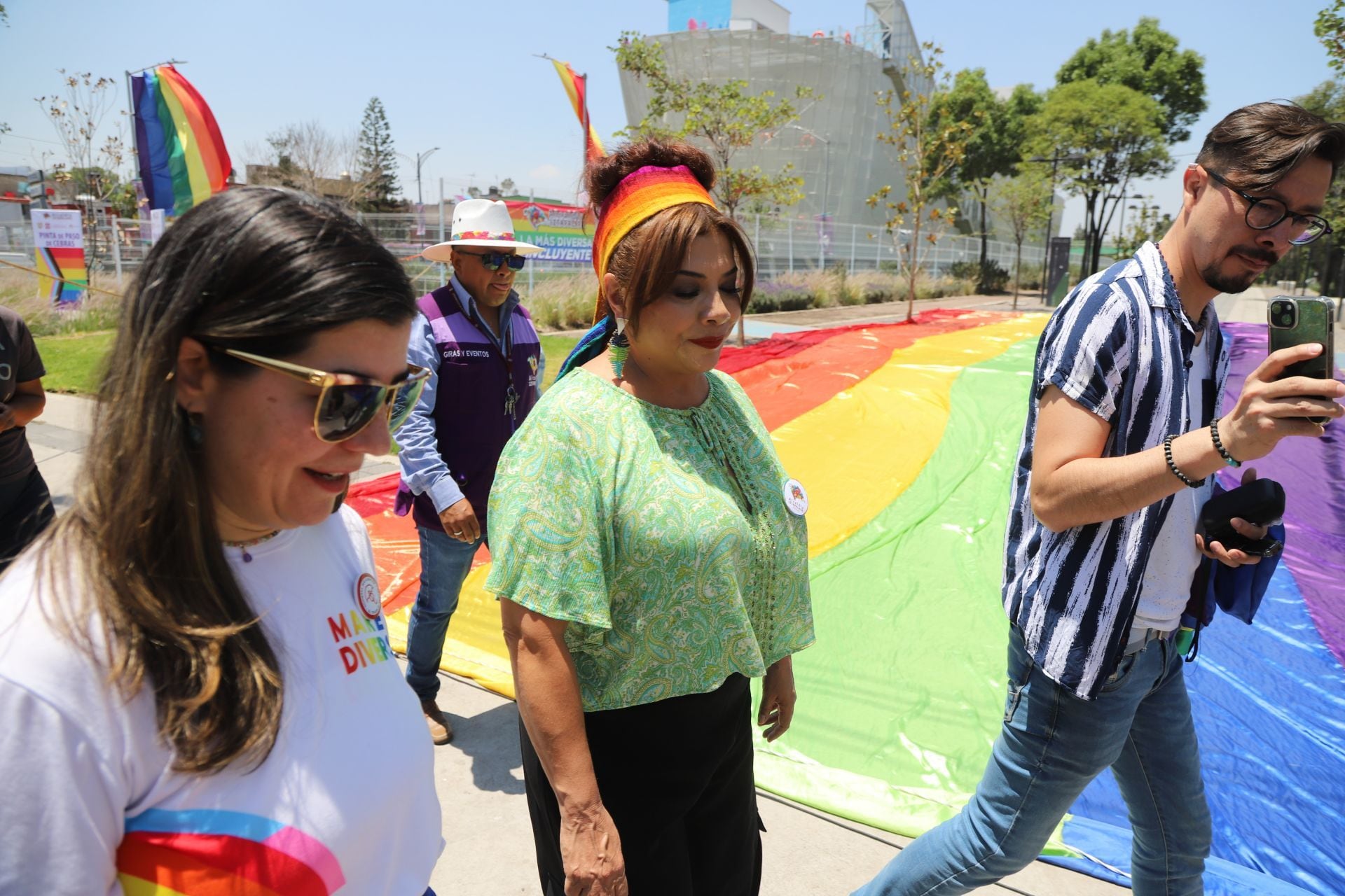 Barco Utopia en Iztapalapa y Clara Brugada