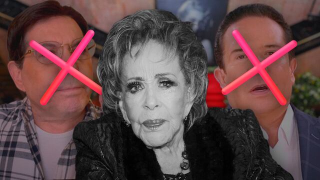 Juan José Origel y Gustavo Adolfo Infante no podían entrar al funeral de Silvia Pinal