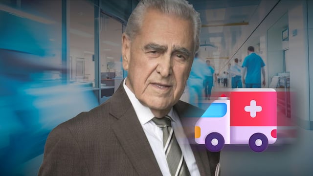 Eric del Castillo fue hospitalizado por fuertes dolores de espalda