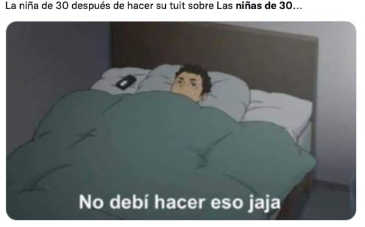 Memes Niñas de 30