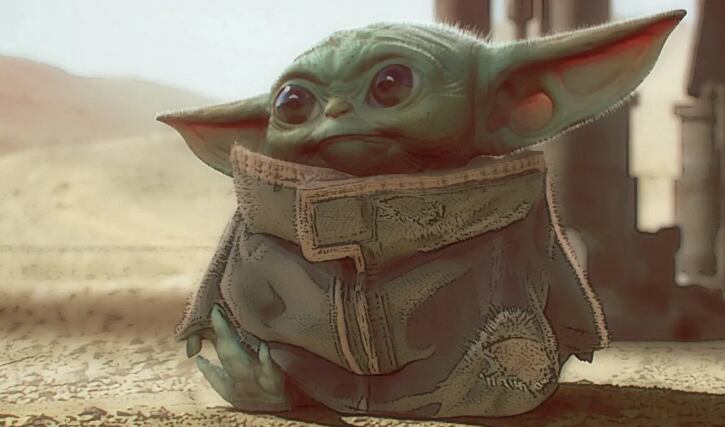 Yoda Bebé en The Mandalorian