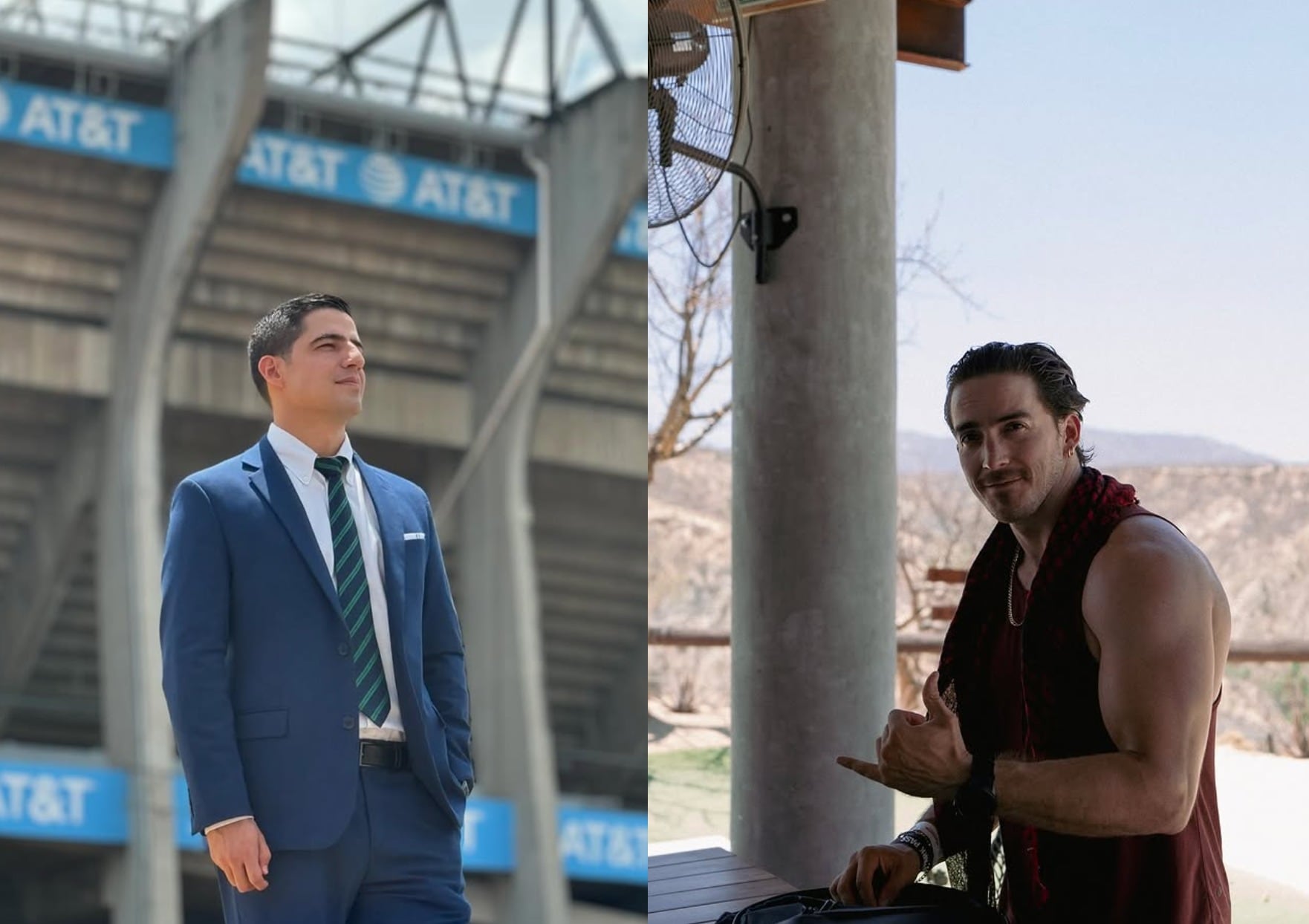 Andrés Vaca y Aristeo Cázares