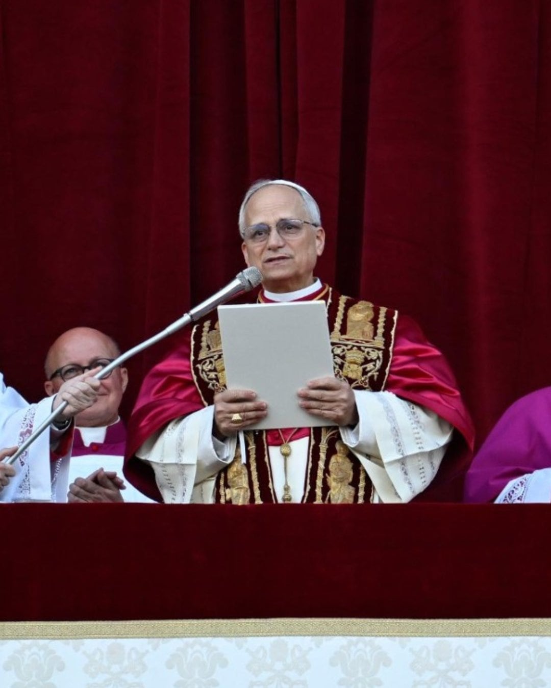 Celebración de nuevo papa Robert Prevost, León XIV