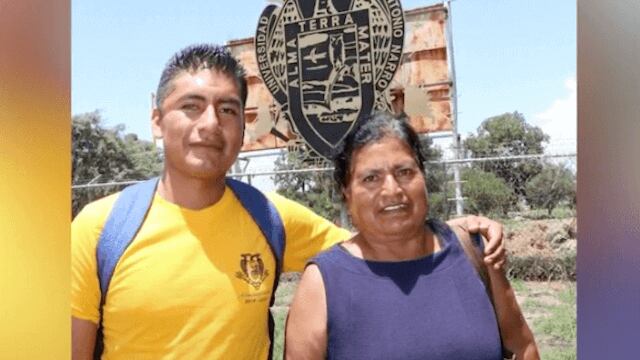 Teresa Andrés acompañó a su hijo Alejandro hasta la Universidad Agraria en Saltillo