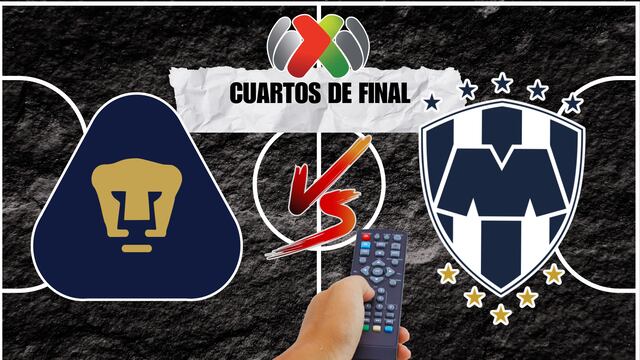 Pumas vs Rayados: Hora y dónde ver el partido de vuelta de los cuartos de final de la Liga MX