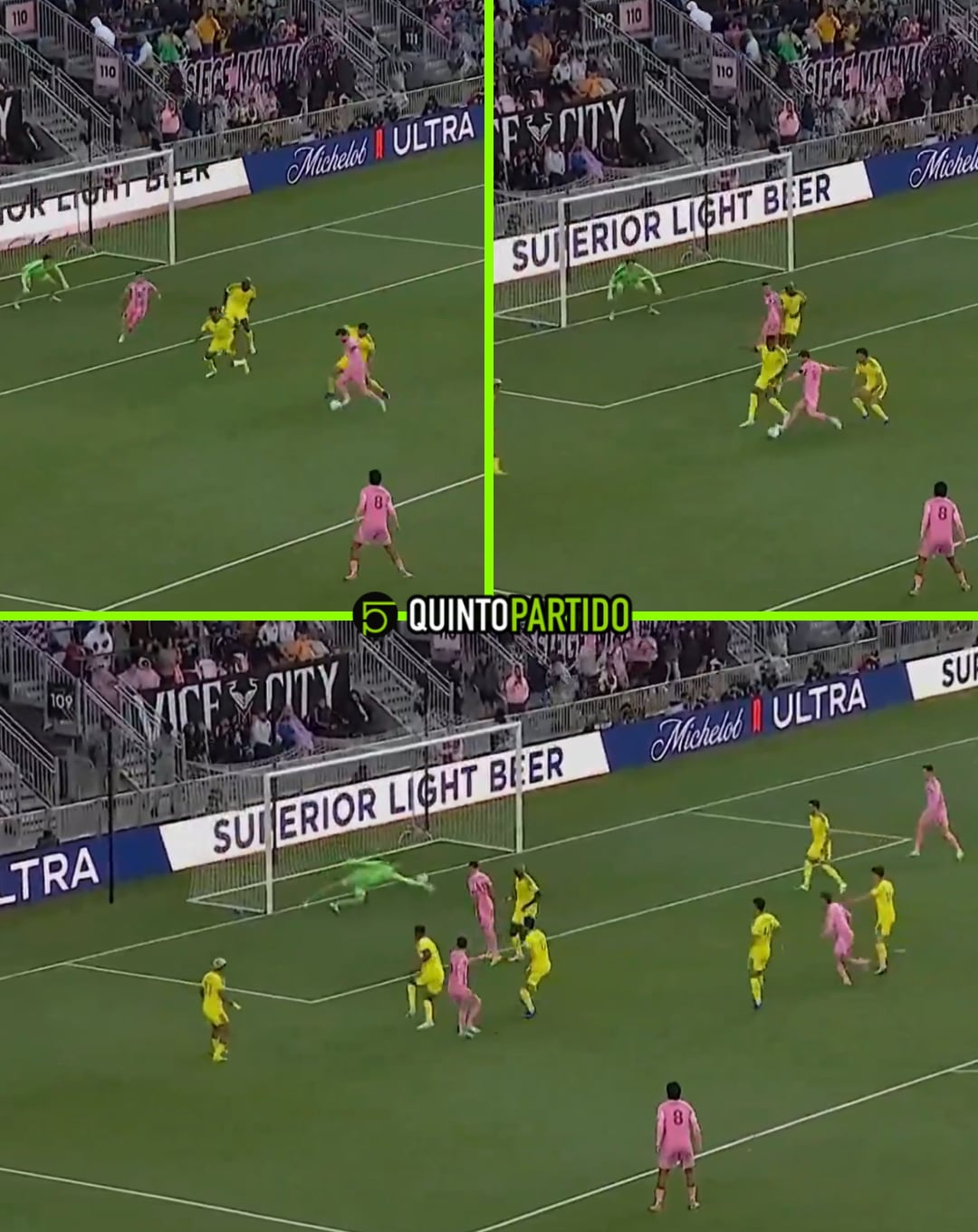 Messi anotó su gol 900