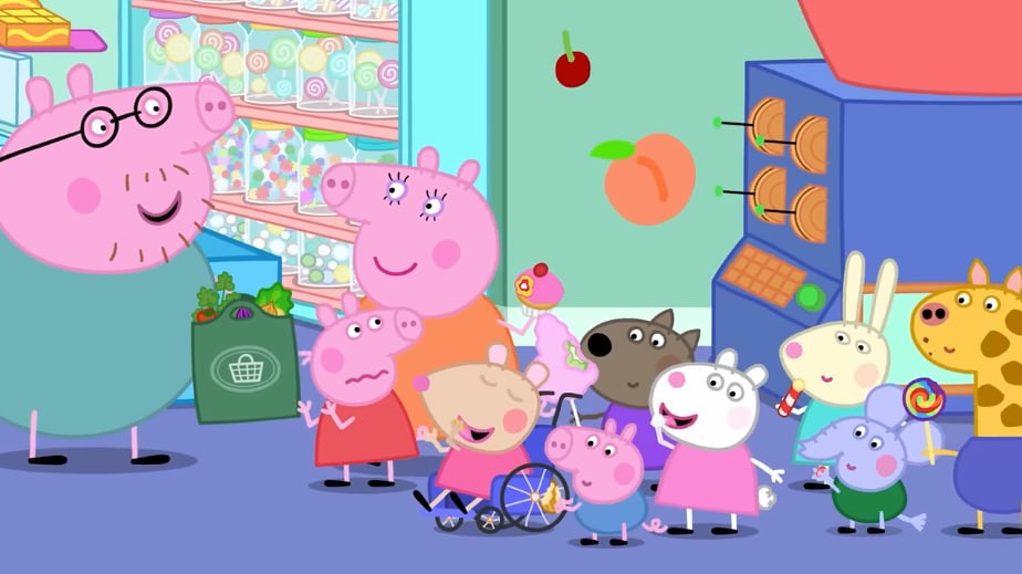 Peppa Pig por el Día de los Gusanos de Gomita
