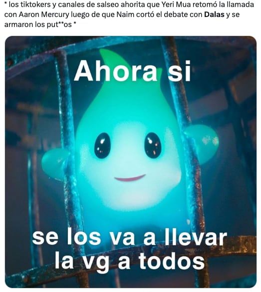 Memes del debate entre Yeri Mua y Dalas Review funan a la influencer