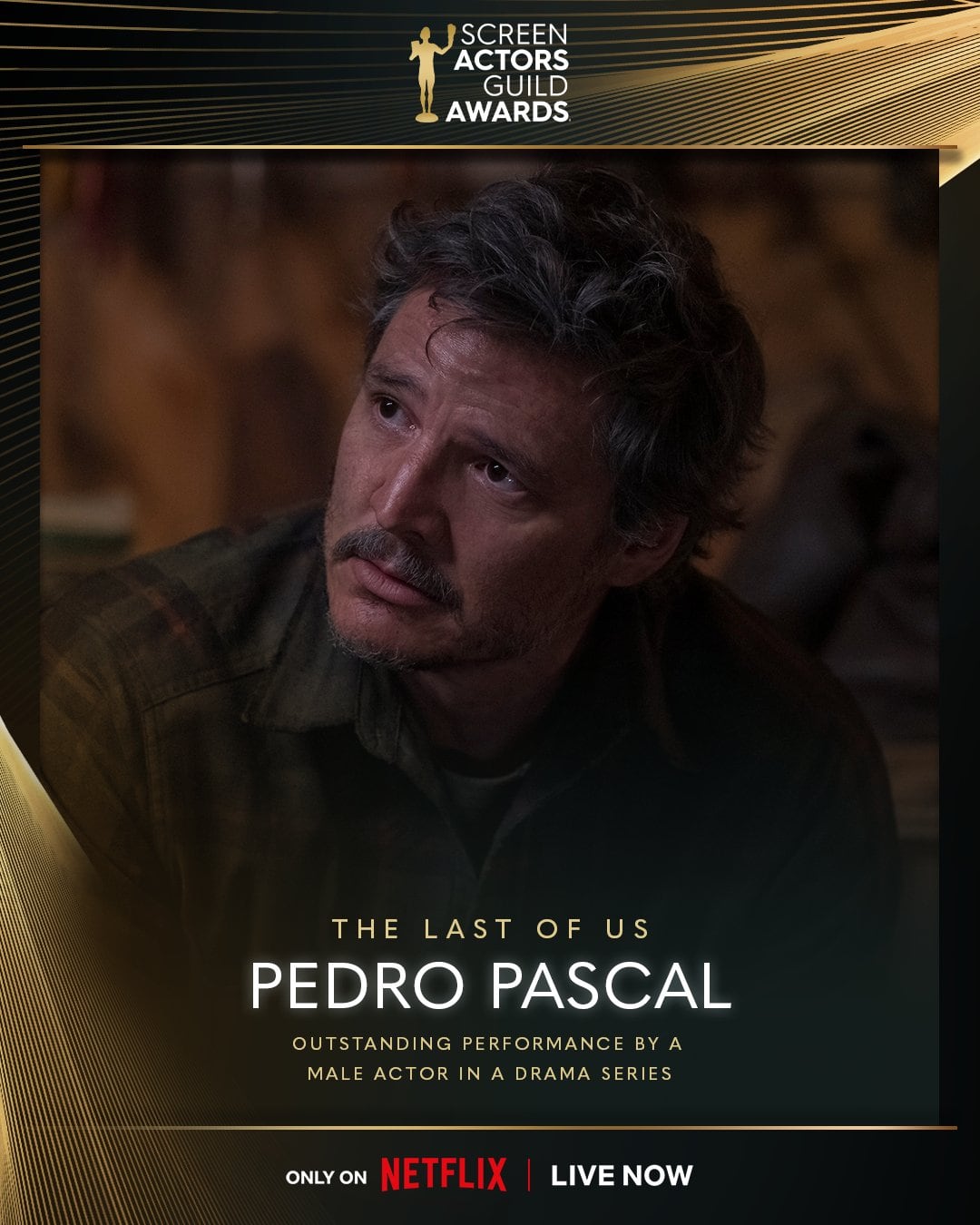 Pedro Pascal gana a Mejor Actor en una Serie de Drama en los SAG Awards 2024