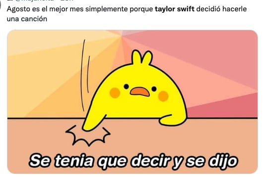 Memes august de Taylor Swift