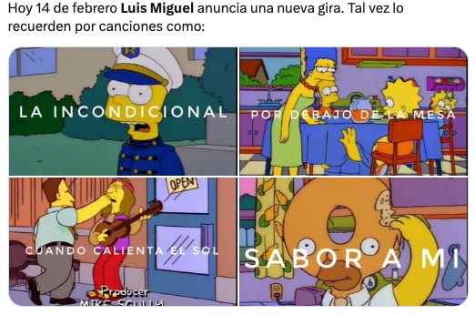 Luis Miguel desata los memes tras anunciar su Tour 2023