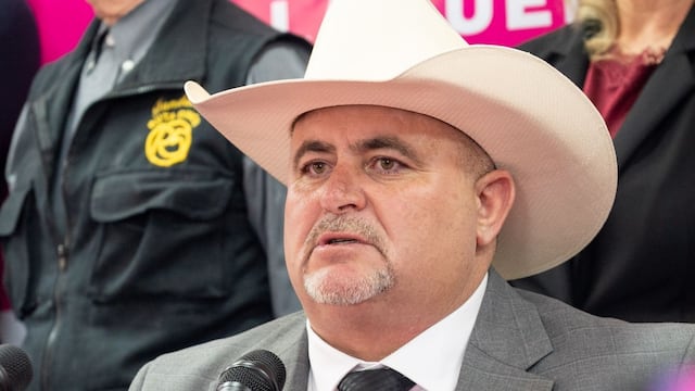 Julián LeBarón, candidato a la gubernatura de Chihuahua.