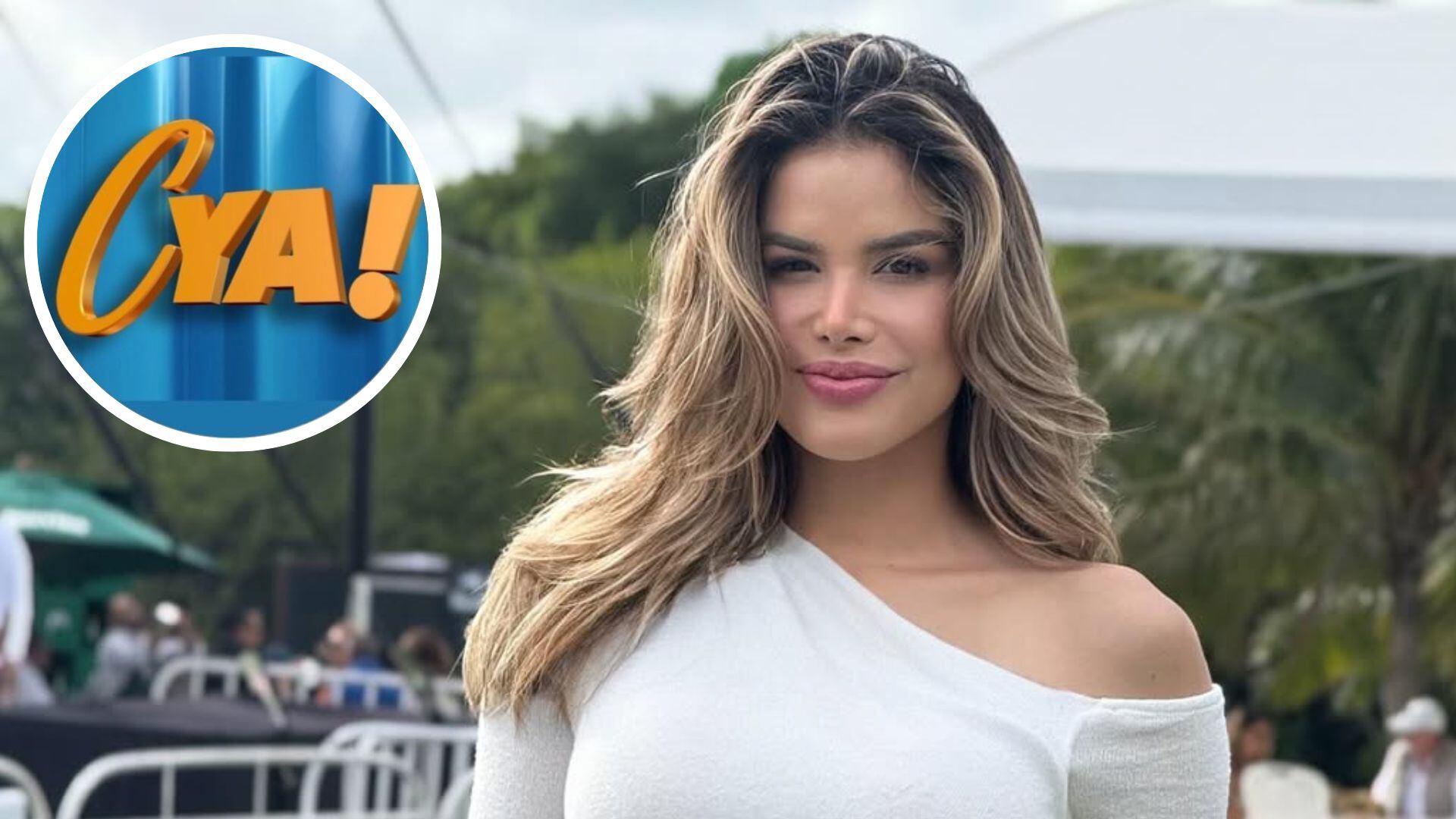 ¿Marie Claire Harp nueva conductora de Cuéntamelo Ya!? Comparte foto con todo el elenco agradeciendo la oportunidad