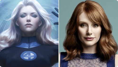 Bryce Dallas Howard podría ser Sue Storm
