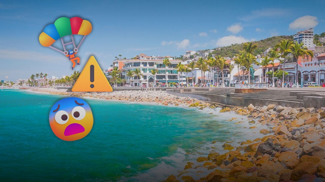 Muere turista en Puerto Vallarta por falla de paracaídas