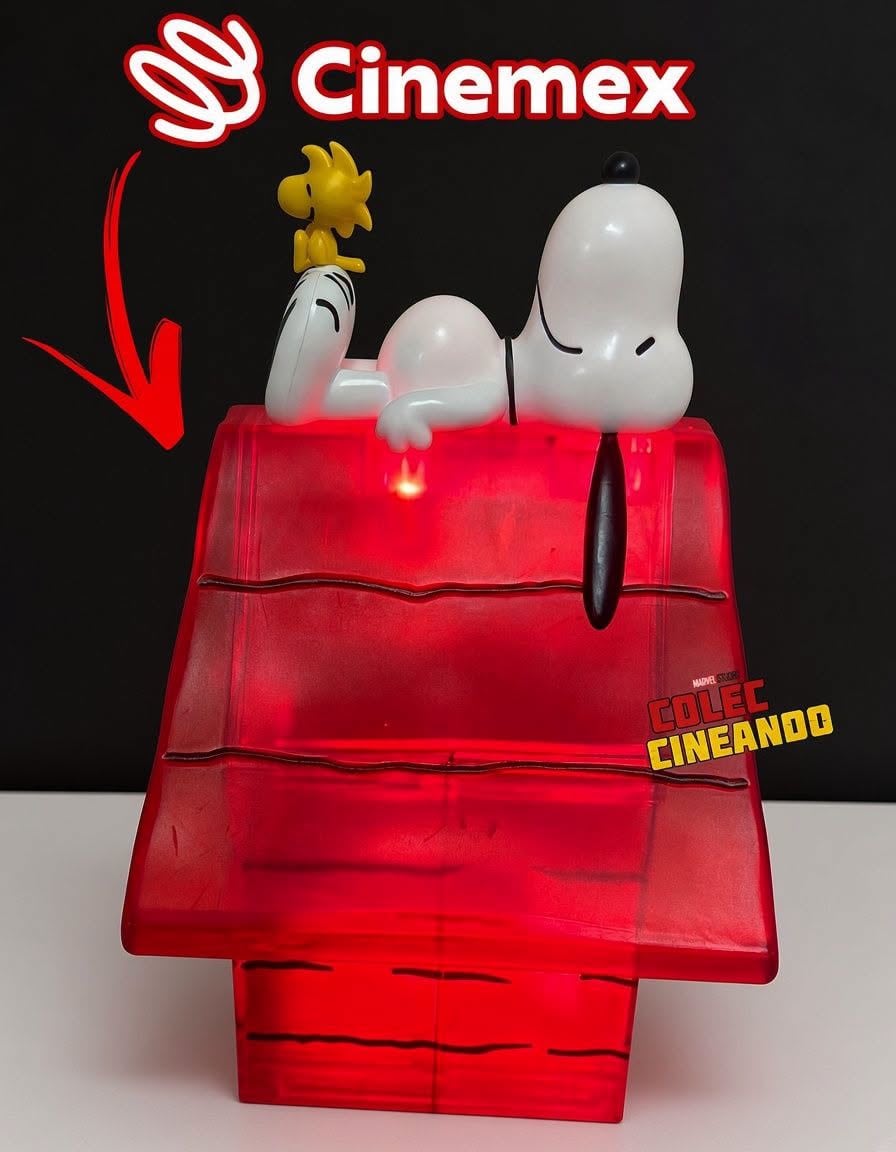 Palomera de Snoopy en Cinemex