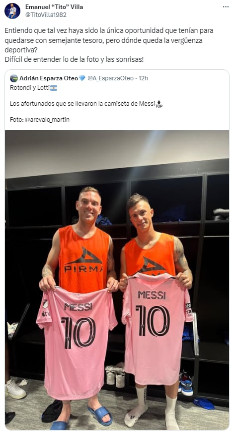 Jugadores de Cruz Azul presumen camiseta de Lionel Messi