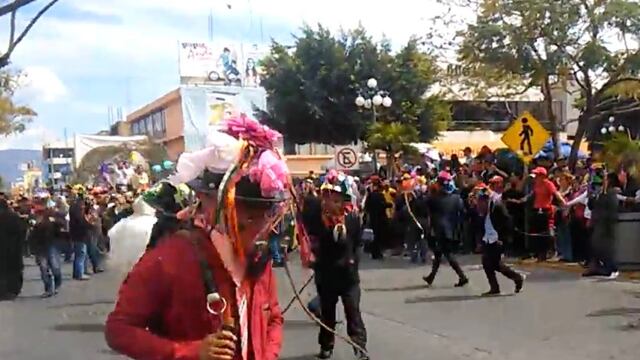 Los Huehuentones de San Nicolás Tetitzintla.