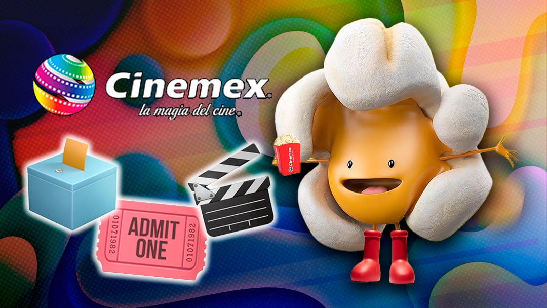 Cinemex pone sus boletos al 3x1 si fuiste a votar