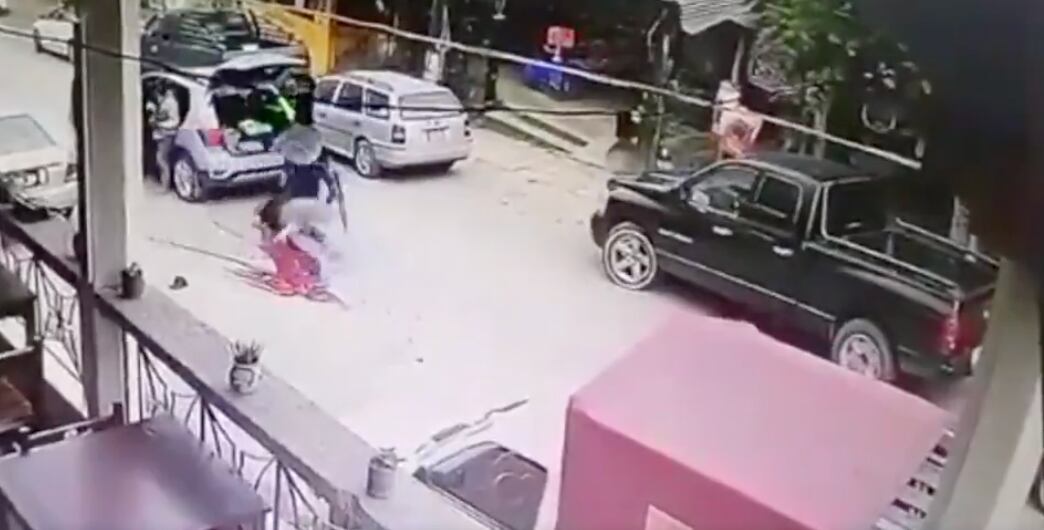 VIDEO: Ejecutan a sangre fría a un hombre en las calles de Tantoyuca, Veracruz