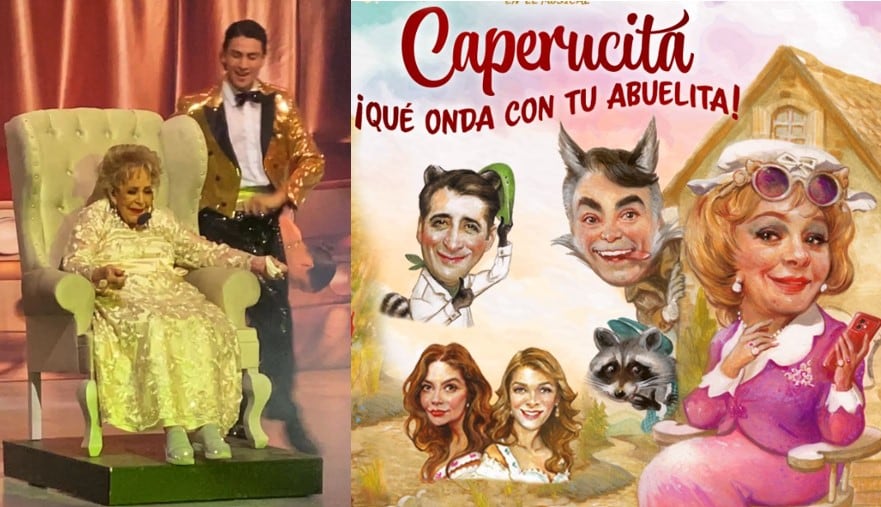 Silvia Pinal en 'Caperucita, ¡qué onda con tu abuelita!'