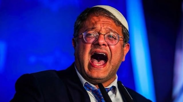 Itamar Ben Gvir, ministro de Seguridad Nacional de Israel