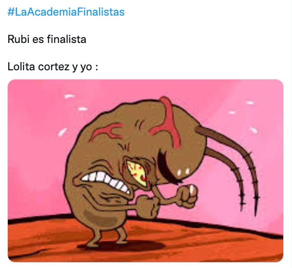 Meme Rubí finalista de La Academia